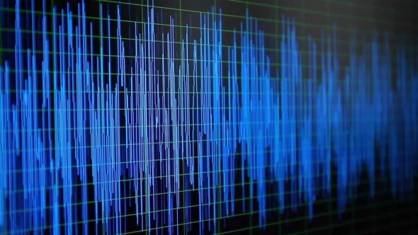 Oscillogram on PC Screen