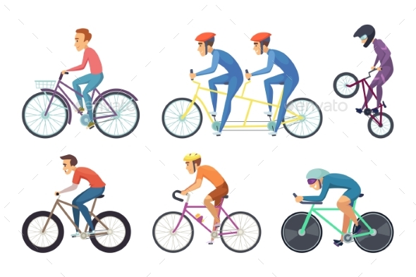 Bicyclist Riders