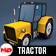 Low Poly Tractor Trolley - 3DOcean Item for Sale