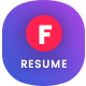 FLATR - One Page Resume & Portfolio HTML Template - ThemeForest Item for Sale