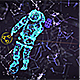 Spaceman Plexus Loop Background - VideoHive Item for Sale