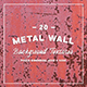 20 Metal Wall Background Textures - 3DOcean Item for Sale