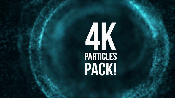 4K Cinematic Particles