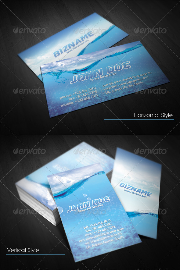 Download Water Business Graphics Designs Templates From Graphicriver