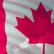 Canada flag seamless loop with clouds - VideoHive Item for Sale