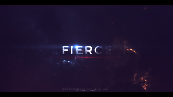 Fierce - Action Trailer Titles alt