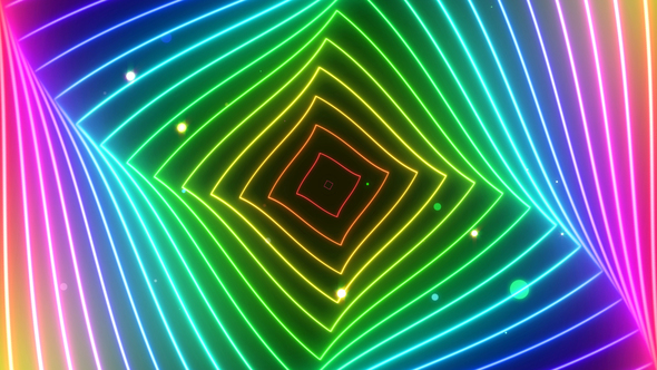 Glowing Wave Loop Background alt