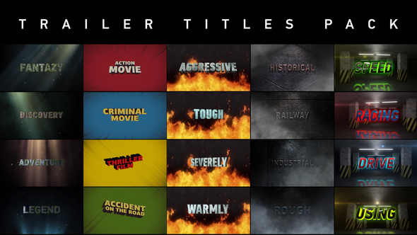 Cinematic Titles Pack alt