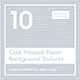 10 Cold Pressed Paper Textures - 3DOcean Item for Sale
