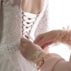Girl Dresses Beautiful White Dress for the Wedding - VideoHive Item for Sale