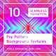 10 Psy Pattern Background Textures - 3DOcean Item for Sale
