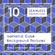 10 Isometric 3D Cubes Backgrounds - 3DOcean Item for Sale