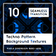 10 Techno Pattern Backgrounds - 3DOcean Item for Sale