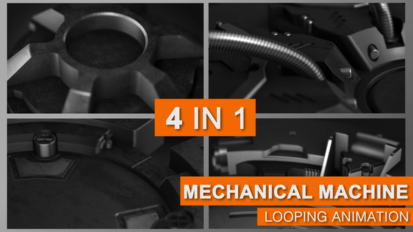 4 in 1 Rotating Mechanical Machine Zoom Pack