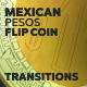 Mexican Pesos Flip Coins Transitions - VideoHive Item for Sale