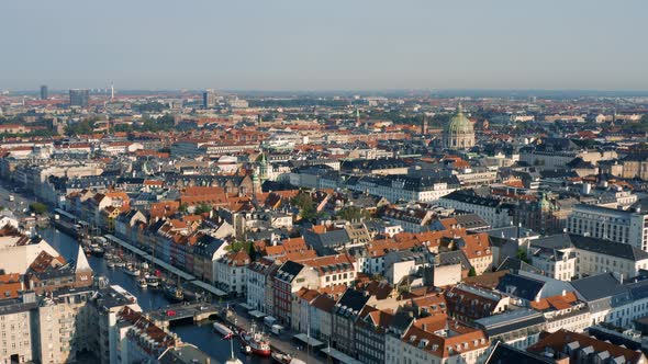 Aerial View of Copenhagen