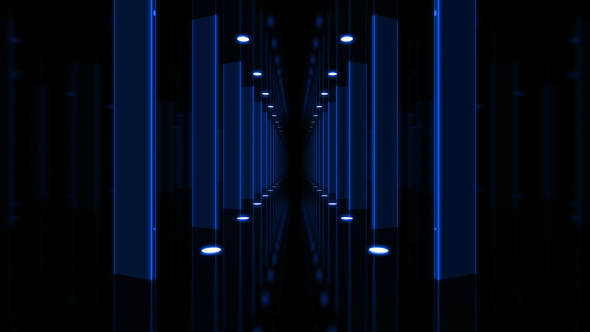 Blue Lamps Tunnel Loop alt