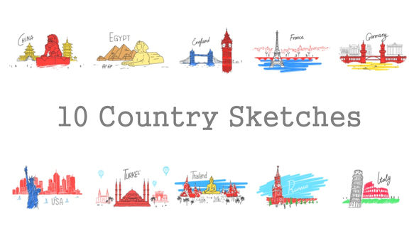 Country Sketches