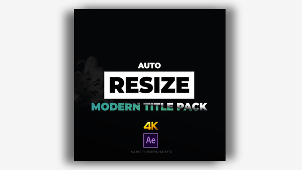 Auto Resize Modern Title Pack alt