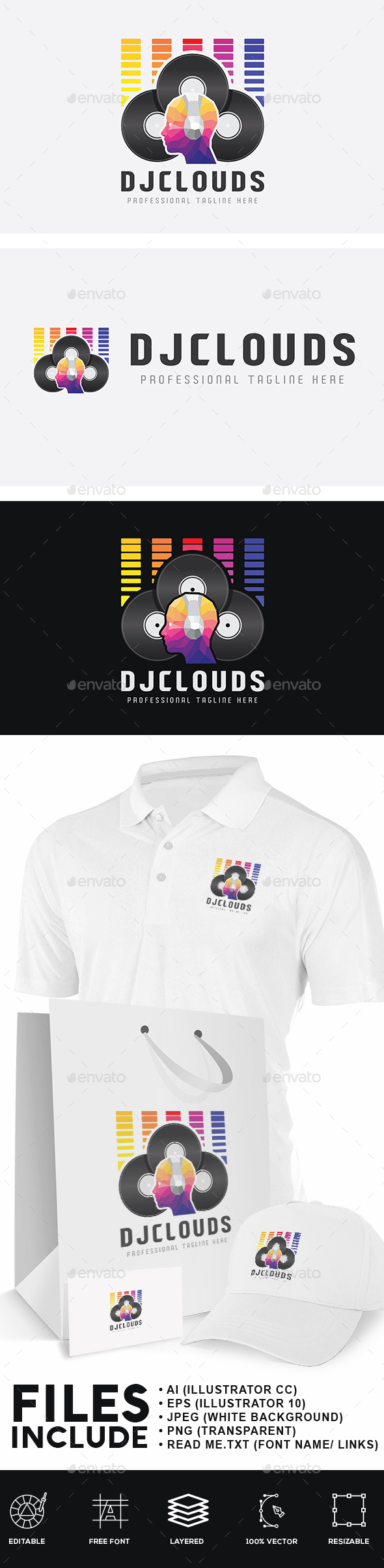 DJ Cloud Logo