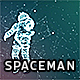 Spaceman Plexus Loop Background - VideoHive Item for Sale