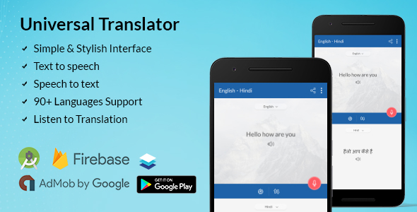 Universal Translator- A New-Age Multi-Language Translator