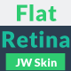 Flat Skin Retina for JW Player - CodeCanyon Item for Sale