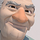 Stylized Old Man Character - Fully Rigged - 3DOcean Item for Sale