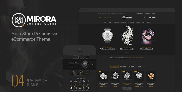 Mirora – Luxury Watches & Jewelry Store Shopify Theme
