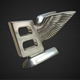 bentley hood ornament 2 - 3DOcean Item for Sale