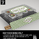 Fast Food Boxes Vol.7:Take Out Packaging Mock Ups - GraphicRiver Item for Sale