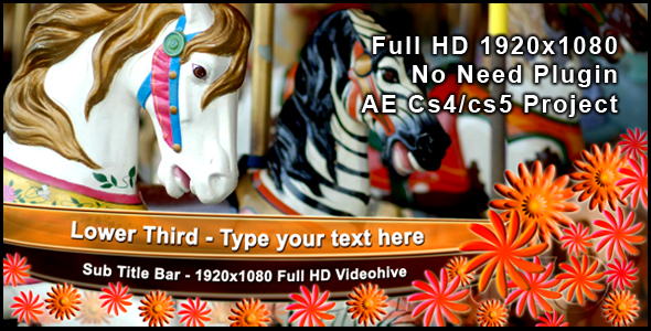 Flower Bed Lower Third