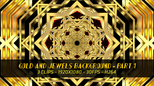 Gold And Jewels Backgrounds - Part 1