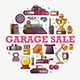 Garage Sale or Flea Market Announcement Card - GraphicRiver Item for Sale