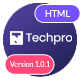 Techpro - App, Saas, Software & WebApp Landing Template - ThemeForest Item for Sale