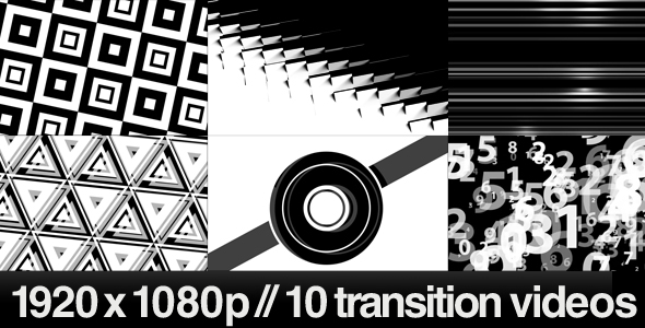 10 HD Transitions Bundle - A alt