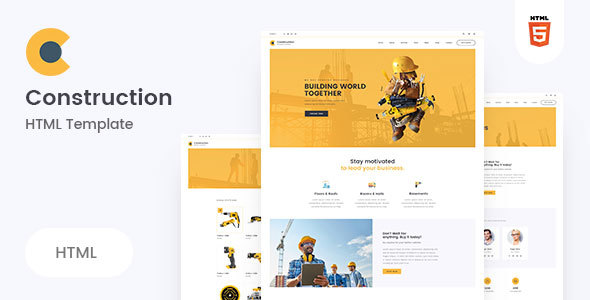 Neerman - Clean Construction HTML5 Template