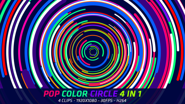 Pop Color Circle