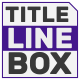 Title Line Box - VideoHive Item for Sale