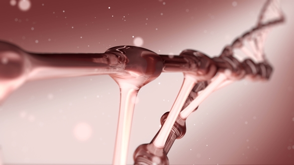 Red DNA Spiral Rotating alt