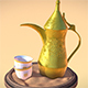 Arabic Coffee (Dallah & Finjan) - 3DOcean Item for Sale
