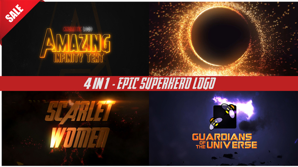 4 in 1 - Superhero Infinity Logo