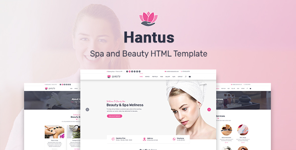 Hantus - Spa and Beauty HTML Template