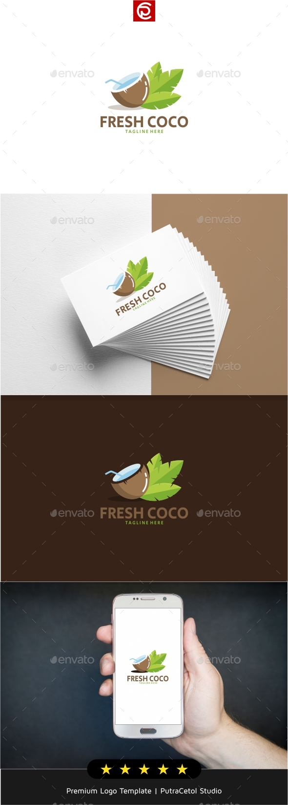 Fresh Coco Water Logo