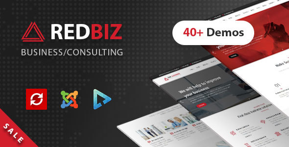 RedBiz - Business & Consulting Multi-Purpose Joomla Template