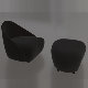 Pierre Chair & Ottoman - 3DOcean Item for Sale