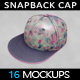 Snapback Cap Mockup - GraphicRiver Item for Sale