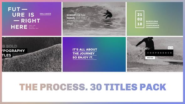 The Process / Titles Pack