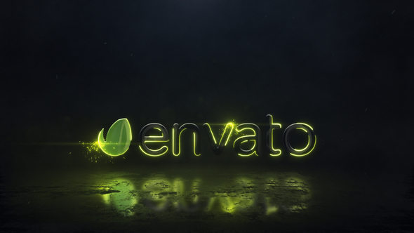 Neon Logo Reveal alt