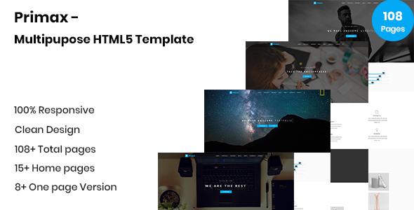 Primax - Multipurpose HTML5 Template